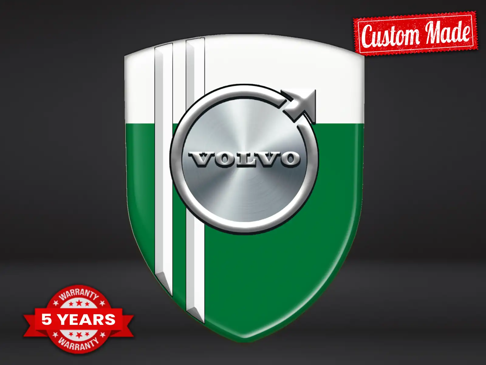 Volvo Vinilos Auto Resistentes Carreras Lujo Estilo Minimalista